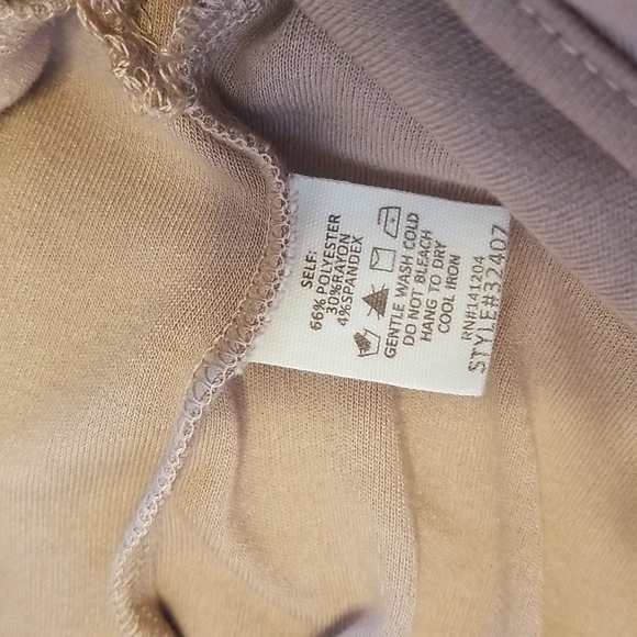 Hem And Thread Cappuccino Short Sleeve Skinnny Leg Sweater Jumpsuit - Picture 12 of 13